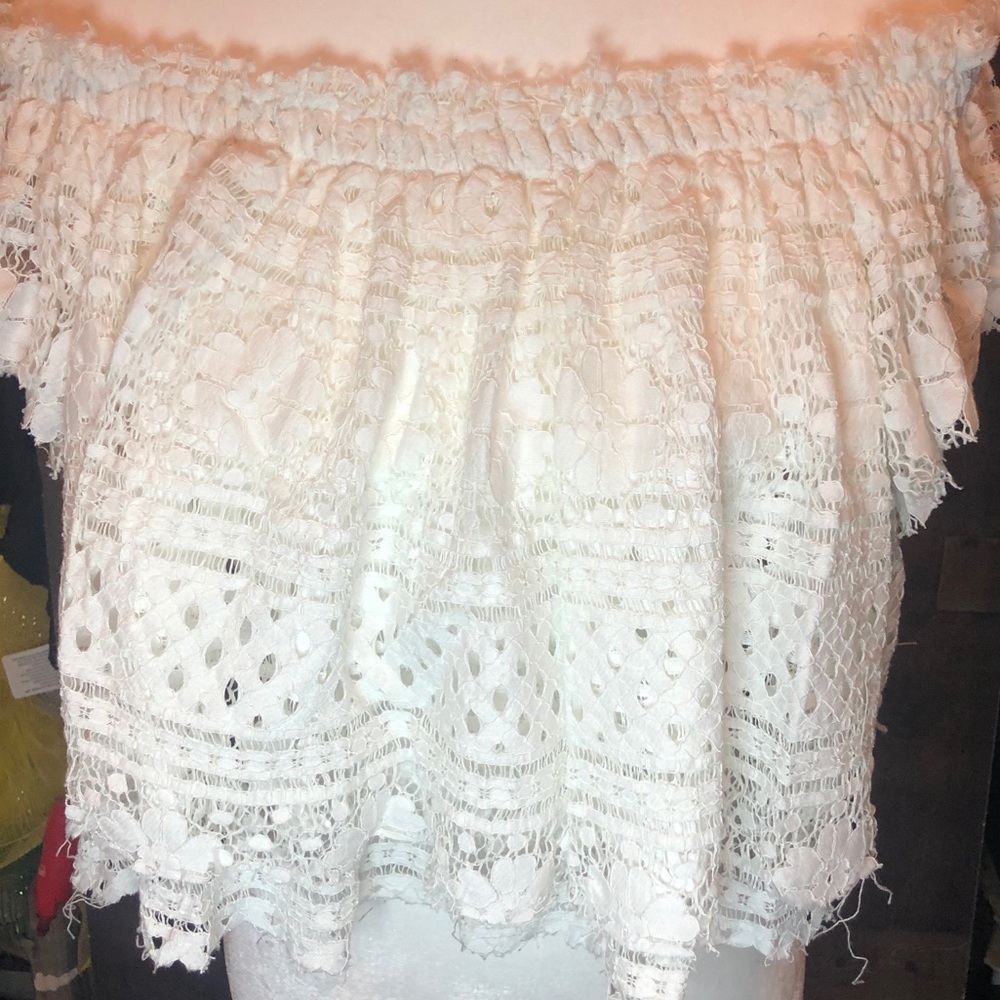 Bishop Young off The Shoulder Top